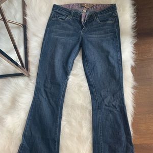 Paige flare denim jeans size 26